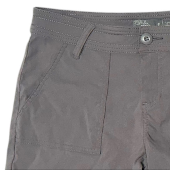 Prana Women’s‎ Outdoor/Climbing Shorts in Gray. Size 6 - Picture 3 of 5